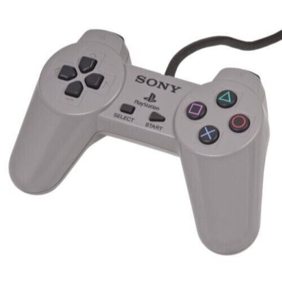 Official Oem Sony PlayStation Classic PS1 Mini USB Controller Gray SCPH-1000R - Picture 1 of 5